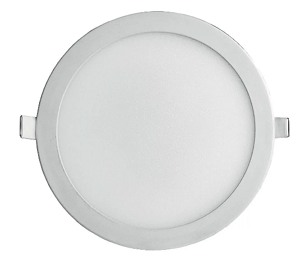 PAINEL LED EMBUTIR REDONDO 24W 6500K