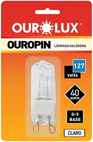 LÂMPADA HALÓGENA 127V 40W G9