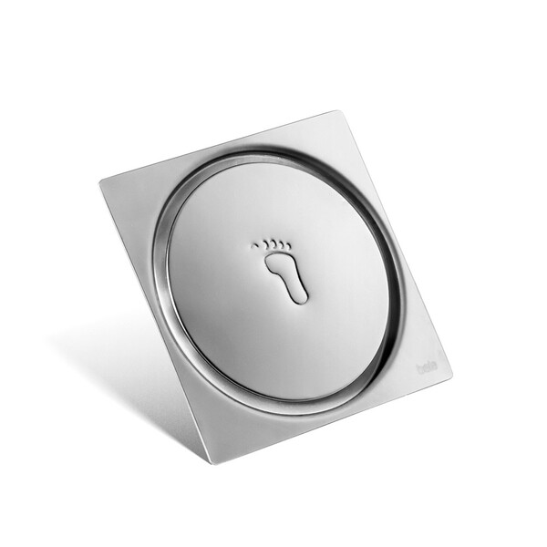 RALO CLICK INTELIGENTE 10X10 PARA BANHEIRO COR INOX CROMADA