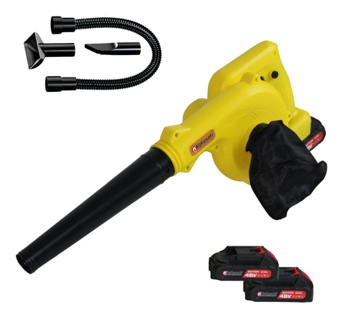 Soprador De Folhas E Aspirador A Bateria 48v Nakasaki