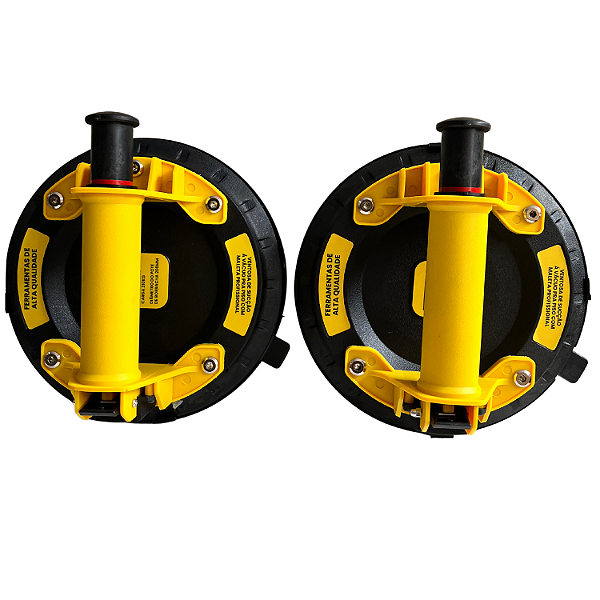 Ventosa Sucção Vácuo Porcelanato Piso Vidro Kit 2un 210kg