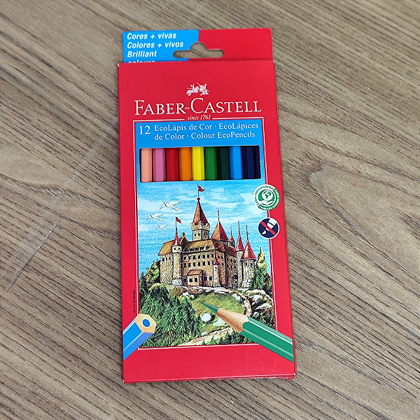Lápis de Cor 12 Cores Faber-Castell