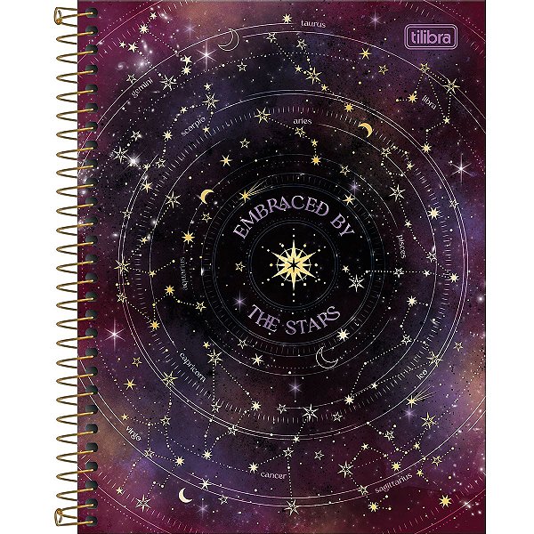 Caderno MAGIC Stars 80 folhas