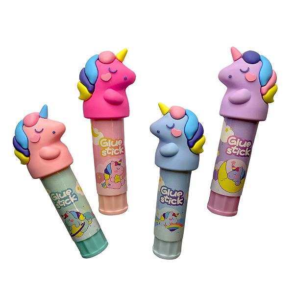 Cola em bastão Unicórnio