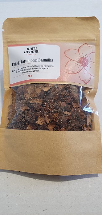 Chá de Cacau com Baunilha