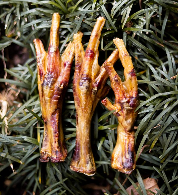 Mastigável Pés de frango 100g - Luv