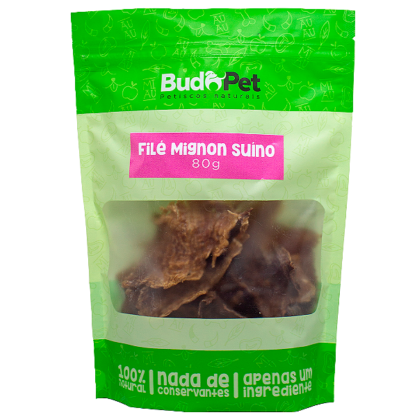 Filé Mignon Suino - 80g - Budopet