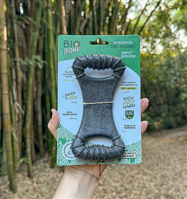 Mordedor Biobone Ossão – Madeira Natural - 100% feito de planta