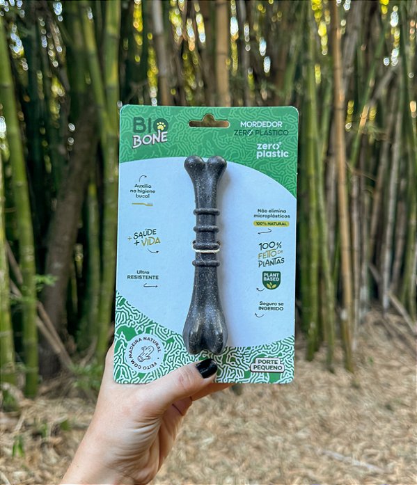 Mordedor Biobone Ossinho – Madeira Natural - 100% feito de planta