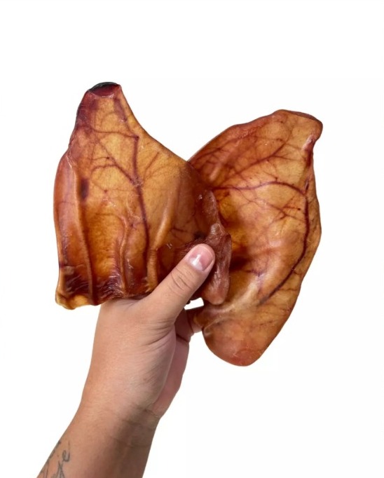 Mastigável Lela Suína (Orelha Suína Desidratada) 2 un - Alecrim Pet