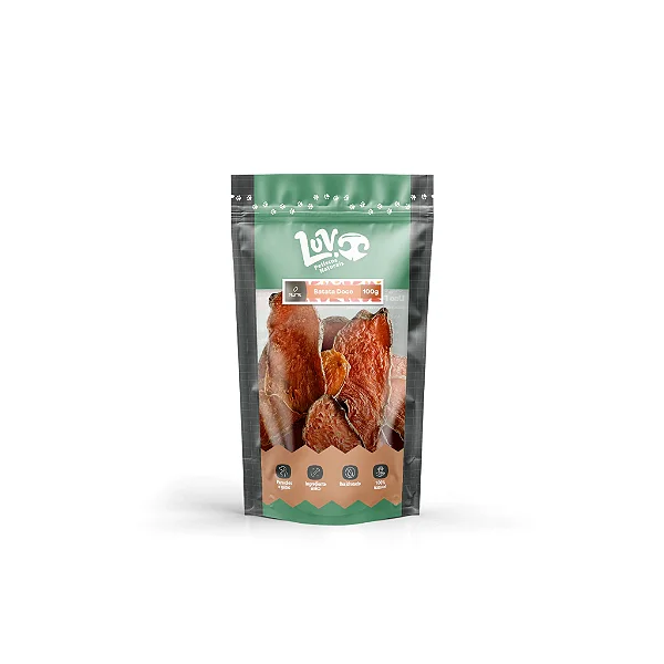Mastigável Batata Doce 100g - Luv