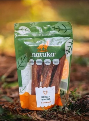 Mastigável Puff (Bexiga Bovina) 5 unid - Natuka