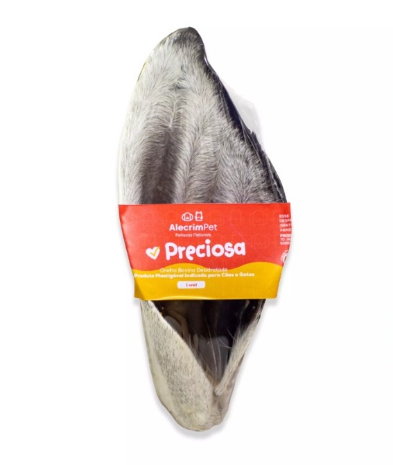 Mastigável Orelha Bovina Preciosa 1 unid. - Alecrim Pet