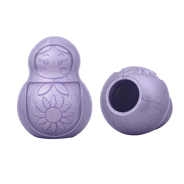 Mordedor Recheável M Bonequinha Lilás - Pet Games