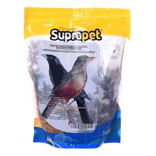 SUPRAPET PASSARO PRETO E SABIA 500 G