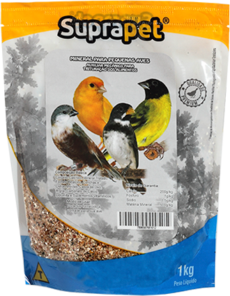 SUPRAPET SUPLEMENTO MINERAL PREMIUM AVES PEQUENAS 1 K