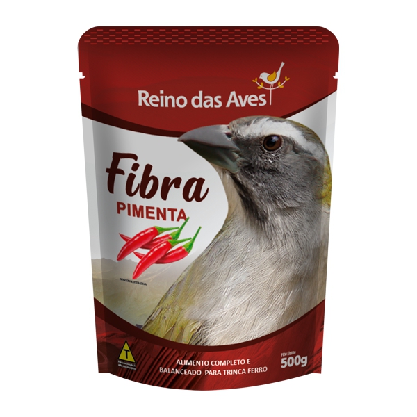 Reino das Aves Fibra Pimenta  500 G