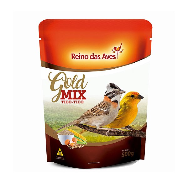 Reino das Aves Gold Mix Tico-Tico 500g