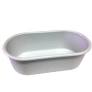Banheira Oval Leitosa Ornamental P