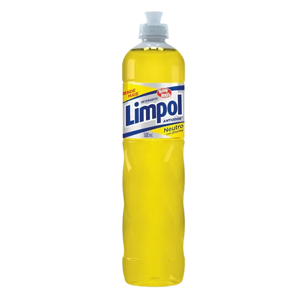 DETERGENTE LIQUIDO 500ML NEUTRO LIMPOL