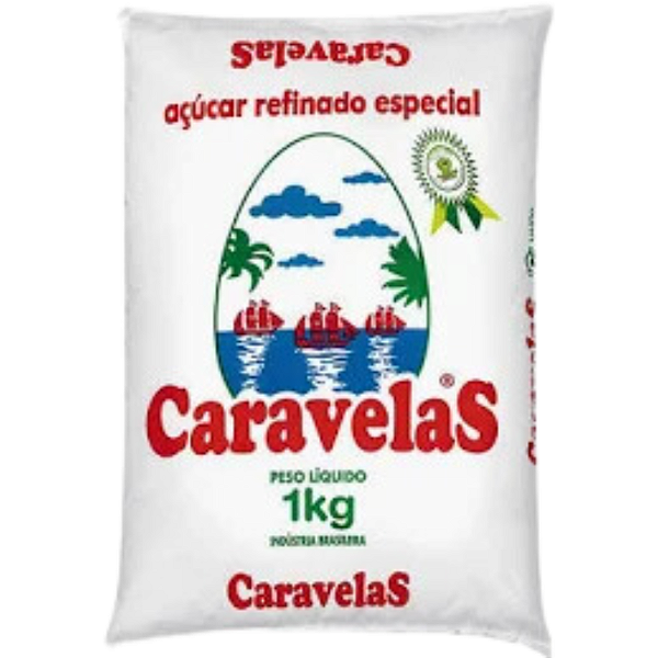 AÇÚCAR REFINADO 1KG CARAVELAS