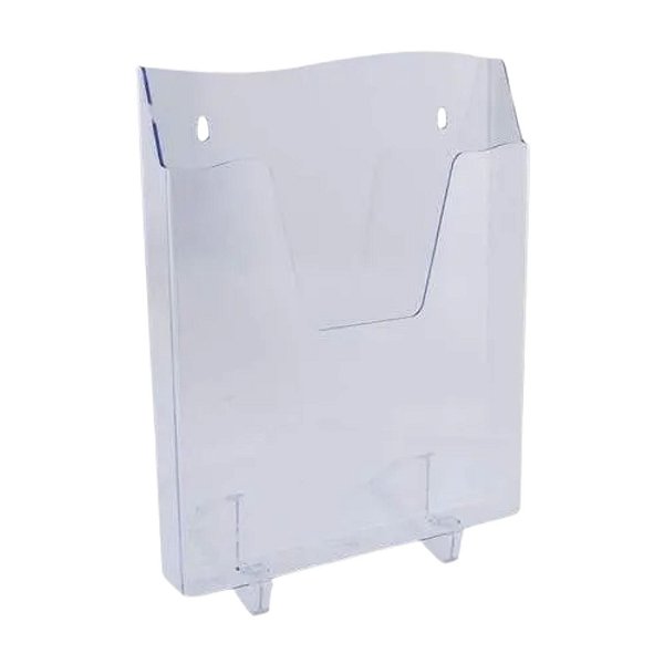 ORGANIZADOR DE ESCRITORIO EXPOSITOR SIMPLES VERTICAL CRISTAL DELLO