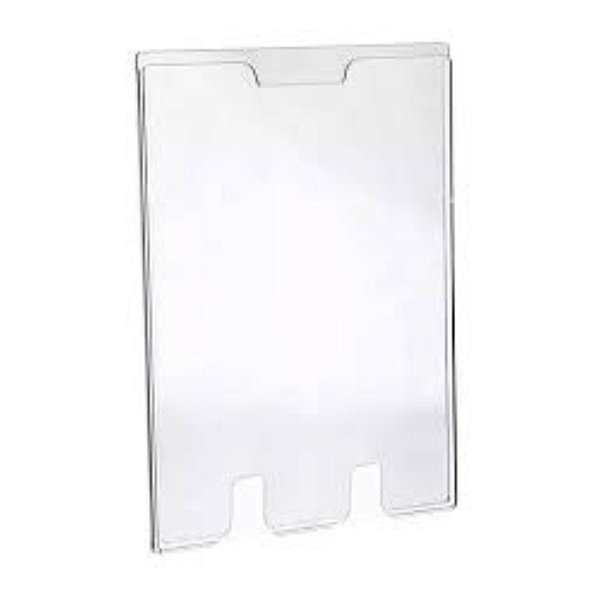 DISPLAY ACRILICO A4 PREMIUM C/ FUNDO NOVACRIL