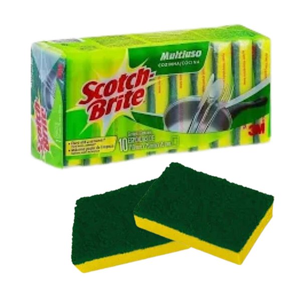 ESPONJA MULTIUSO DUPLA FACE SCOTCH BRITE