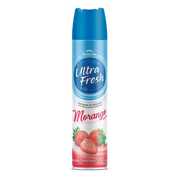 ODORIZADOR DE AR 400ML MORANGO ULTRA FRESH