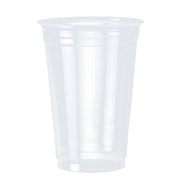 COPO PLASTICO CHOPP 300ML CP330 LISO C/50 TRANSPARENTE MINAPLAST