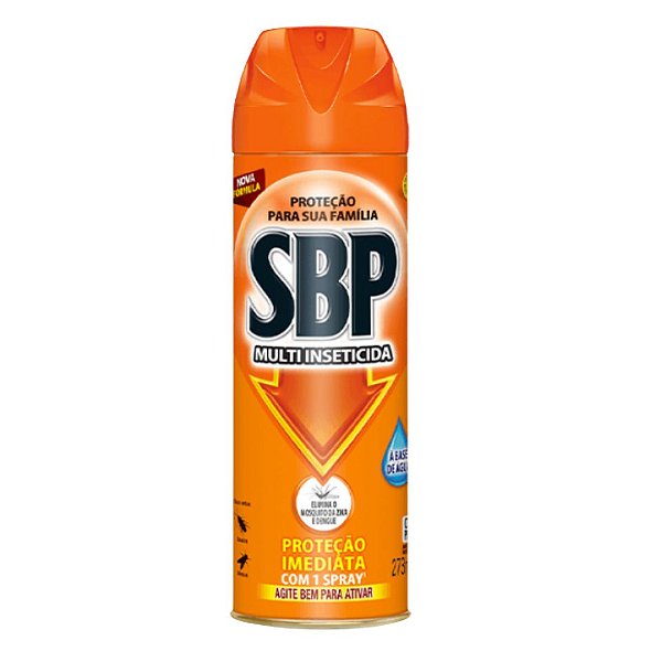 MULTI INSETICIDA AEROSSOL 285ML PROTECAO IMEDIATA SBP