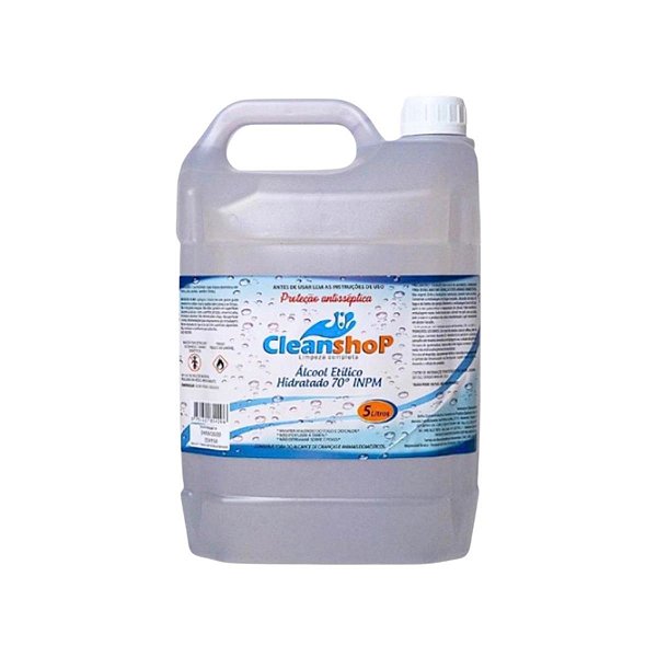 ALCOOL LIQUIDO 70 5L CLEANSHOP