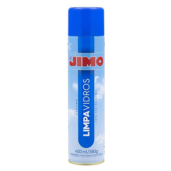LIMPA VIDROS 400ML AEROSSOL JIMO