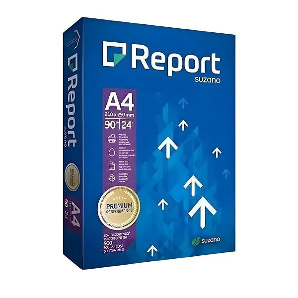 PAPEL SULFITE A4 90G 210X297 500FLS PREMIUM REPORT