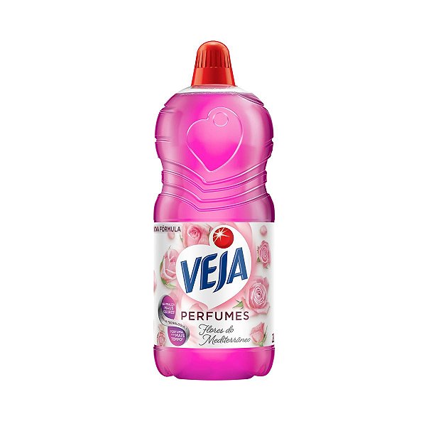 LIMPADOR PERFUMADO 2L FLORES DO MEDITERRANEO VEJA