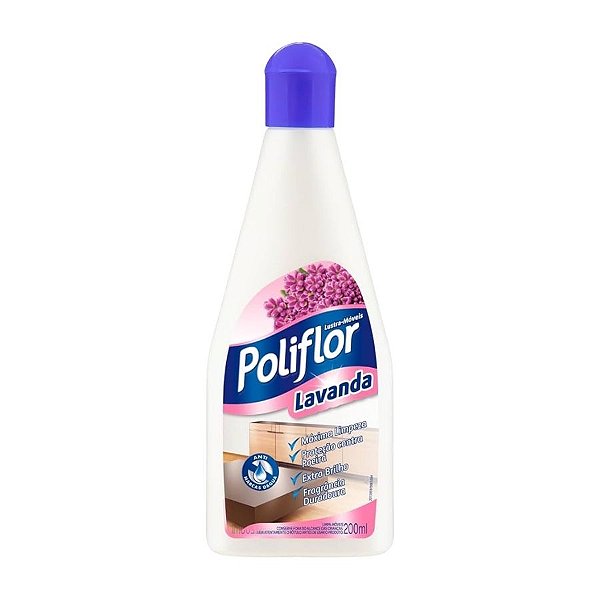 LUSTRA MOVEIS 200ML POLIFLOR