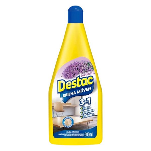 LUSTRA MOVEIS 500ML LAVANDA DESTAC