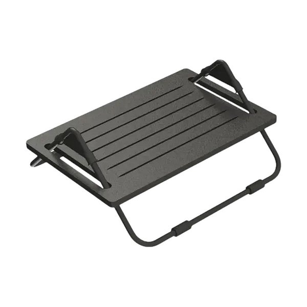 APOIO ERGONOMICO P/ PES PRETO MULTIVISAO