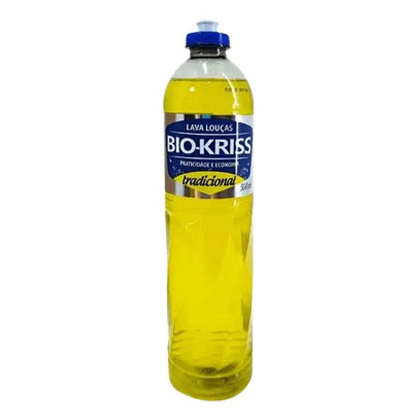 DETERGENTE LIQUIDO 500ML NEUTRO BIOKRISS