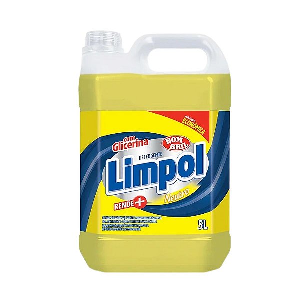 DETERGENTE LIQUIDO 5L NEUTRO LIMPOL