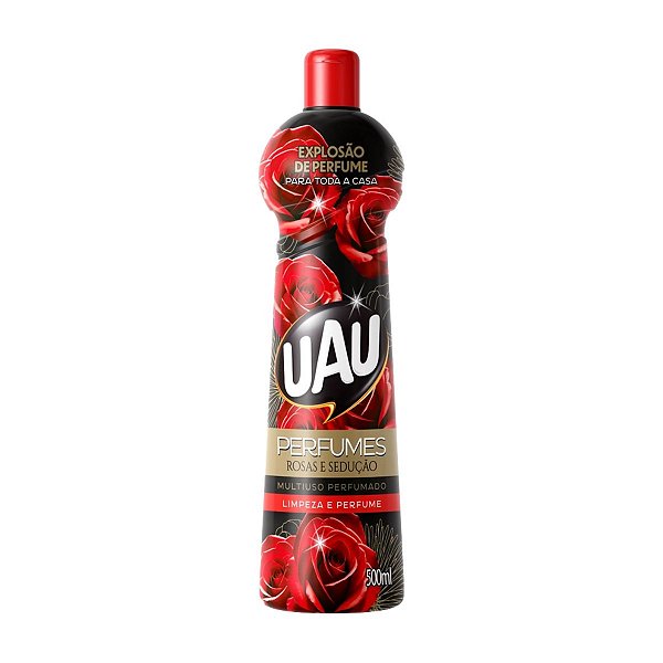 LIMPADOR MULTIUSO 500ML ROSAS E SEDUCAO UAU