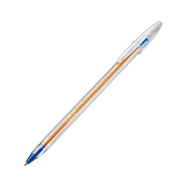 CANETA ESFEROGRAFICA 0.8MM AZUL FINE PLUS BIC