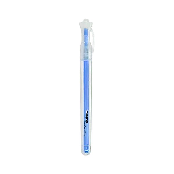 CANETA MARCA TEXTO AZUL CLEAR MAXPRINT