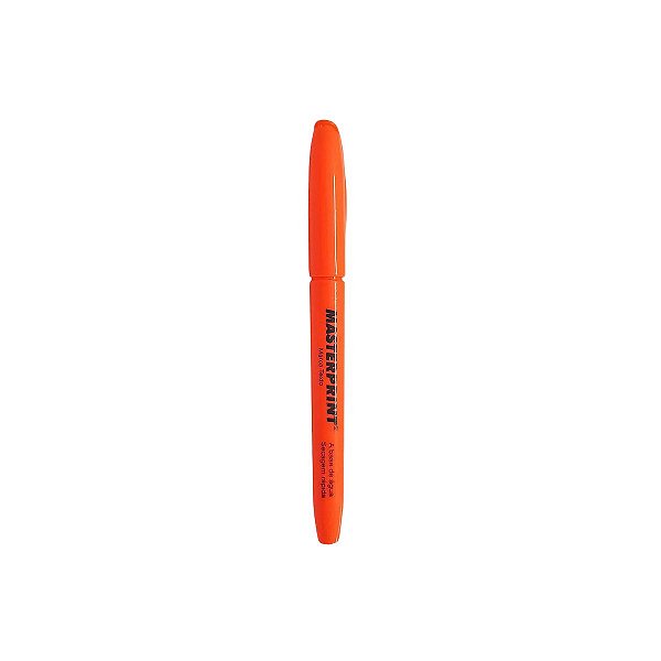 CANETA MARCA TEXTO LARANJA MASTERPRINT