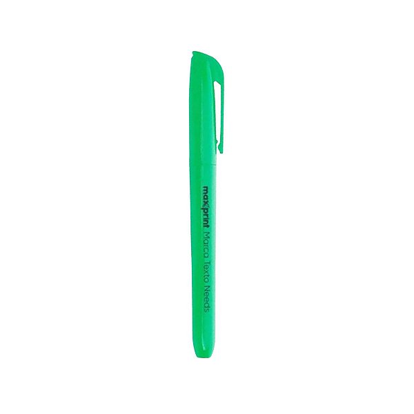 CANETA MARCA TEXTO VERDE NEEDS MAXPRINT