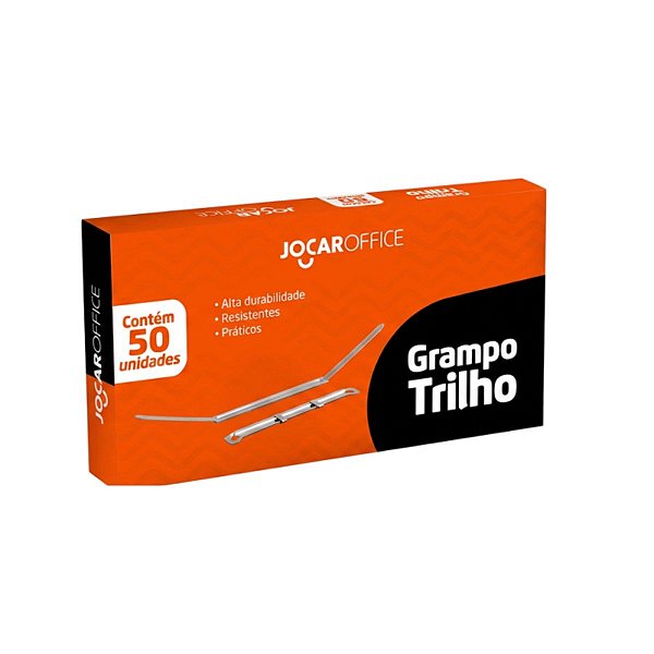 GRAMPO TRILHO METAL C/50 JOCAR OFFICE