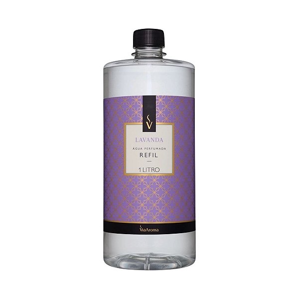 REFIL AGUA PERFUMADA 1L LAVANDA VIA AROMA
