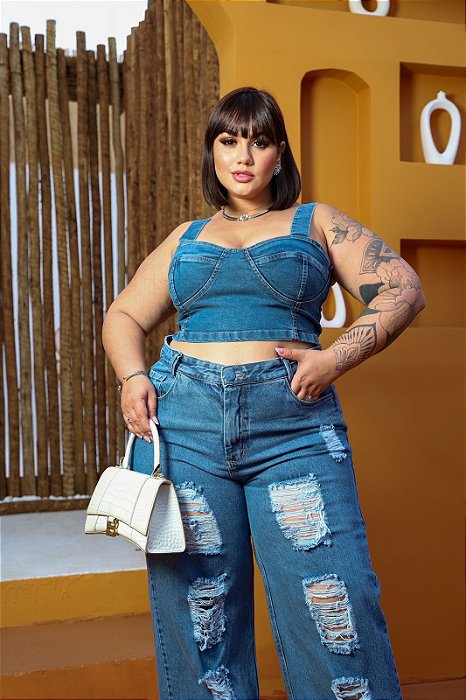 CROPPED JEANS