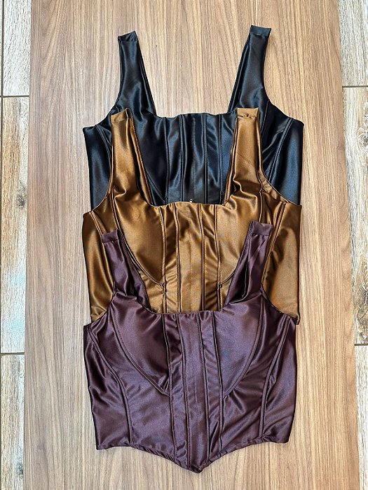CROPPED CORSET
