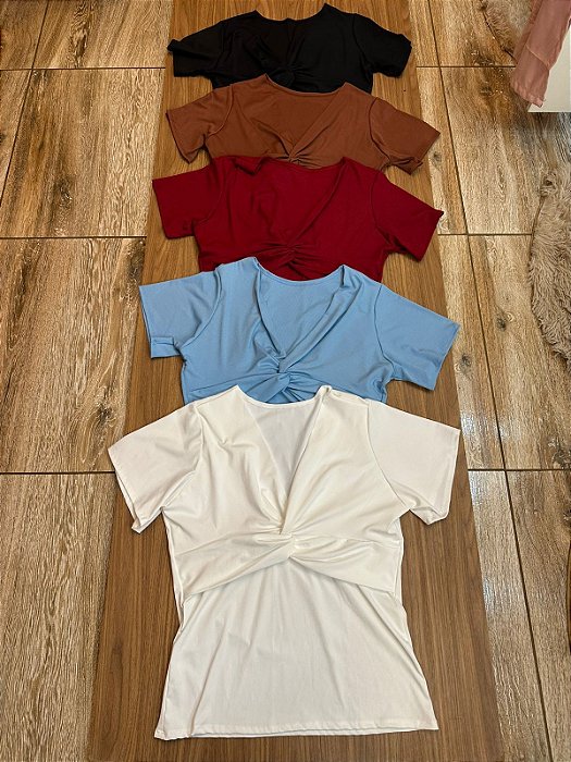 BLUSA CANELADA